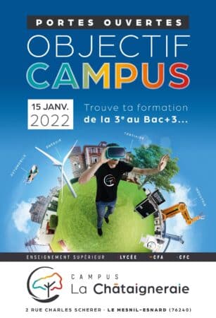 campus chataigneraie projet video logo