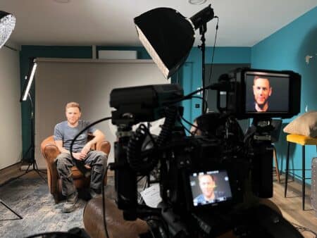 portrait video salarie entreprise rouen